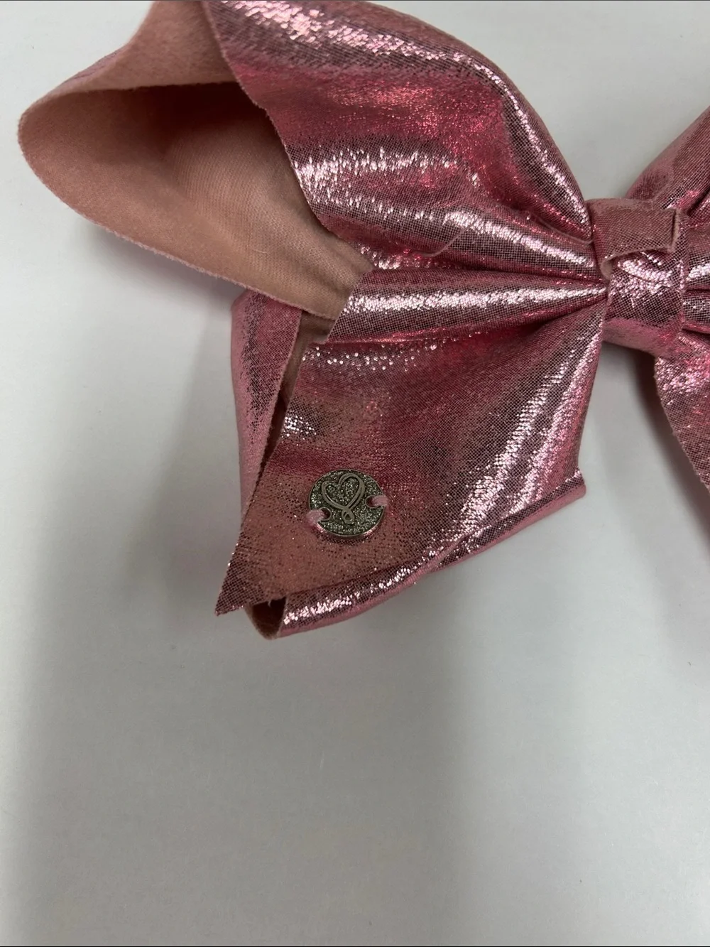 JoJo Siwa Shimmery Rose Pink Hair Bow